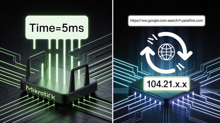 Memahami dan Menggunakan Ping serta DNS di MikroTik